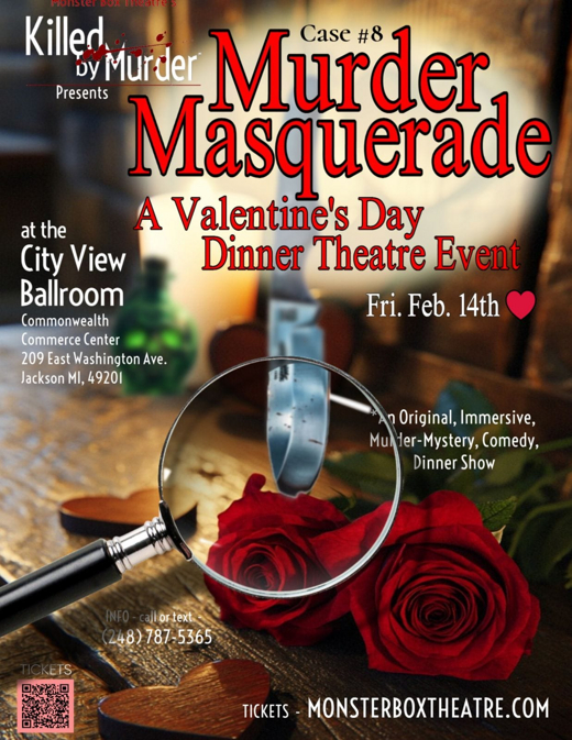 Murder Masquerade - A Valentine's Day Dinner Theatre Event in Michigan