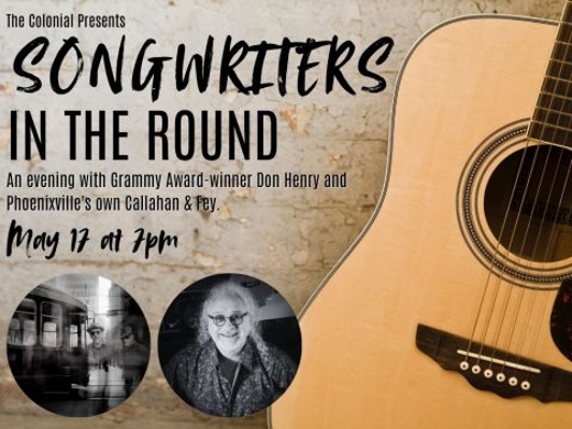 The Colonial Theatre Presents Songwriters in the Round in Philadelphia