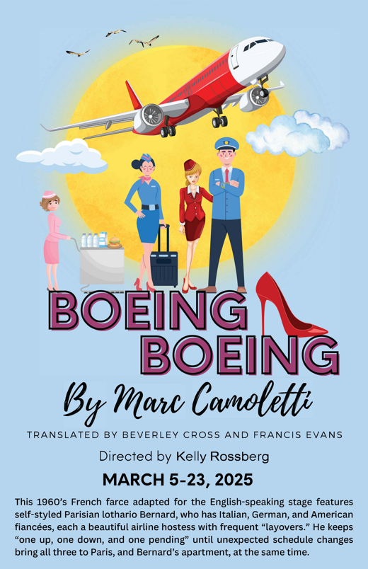 Boeing Boeing show poster