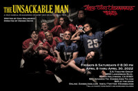 THE UNSACKABLE MAN show poster