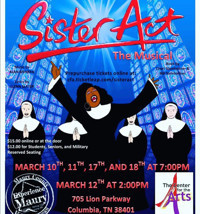 Sister Act the Musical show poster