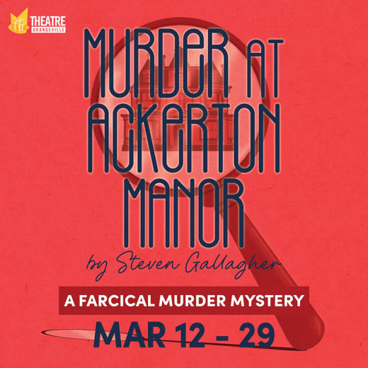 Murder at Ackerton Manor show poster