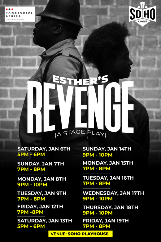 Esther's Revenge show poster