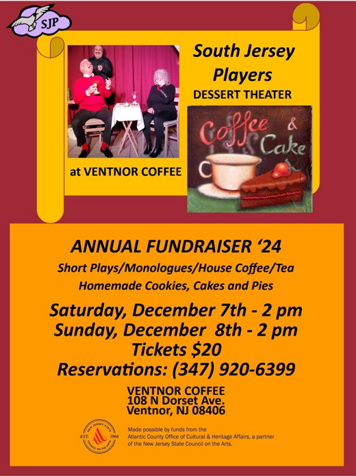 South Jersey Player's Dessert Theater at Ventnor Coffee in New Jersey