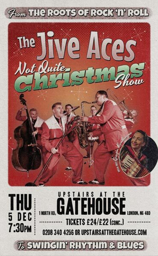 The Jive Aces Not Quite Christmas Show show poster