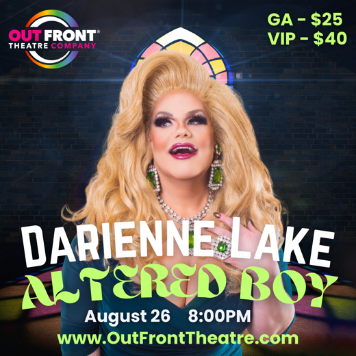 Darienne Lake: Altered Boy show poster