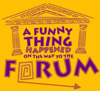 A FUNNY THING HAPPENED ON THE WAY TO THE FORUM show poster