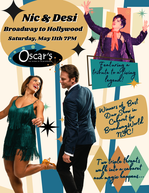 Nic & Desi: Broadway to Hollywood show poster