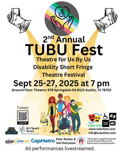 TUBU Fest: Disability Short Fringe Theatre Festival