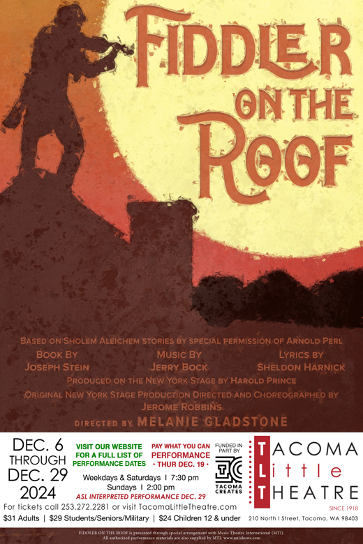 FIDDLER ON THE ROOF in Seattle