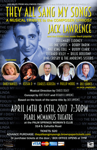 They All Sang My Songs - A Musical Tribute to American Songbook Composer Jack Lawrence