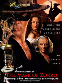 A Drinking Game NYC presents THE MASK OF ZORRO show poster