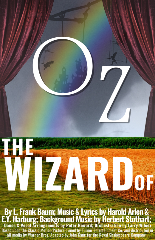 THE WIZARD OF OZ show poster