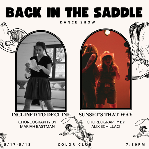 Back in the Saddle show poster