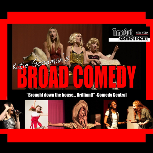 Broad Comedy show poster