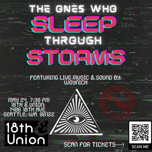 The Ones Who Sleep Through Storms show poster