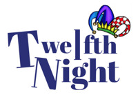 William Shakespeare's Twelfth Night show poster
