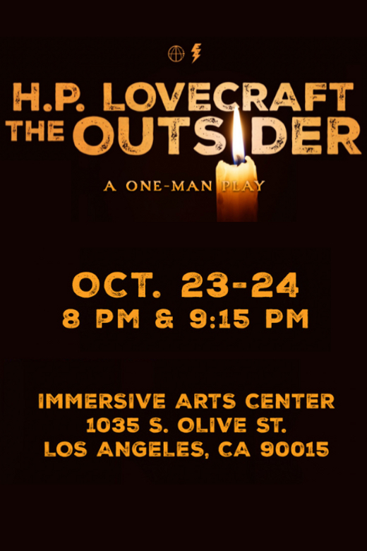 H.P. Lovecraft: The Outsider show poster