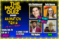 The Movie Quiz presents Animation Trivia show poster