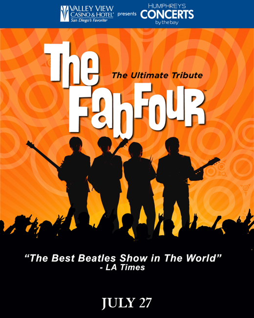 The Fab Four: USA Meets The Beatles! A 60th Anniversary Concert in San Diego