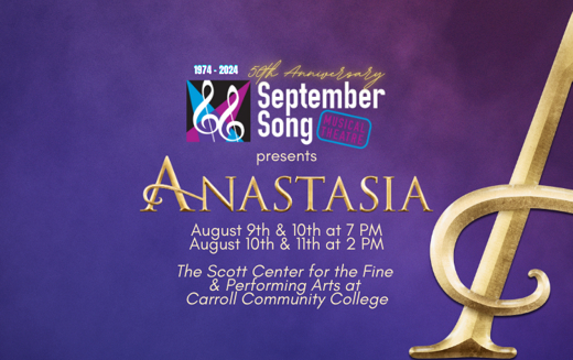 Anastasia: The Musical show poster