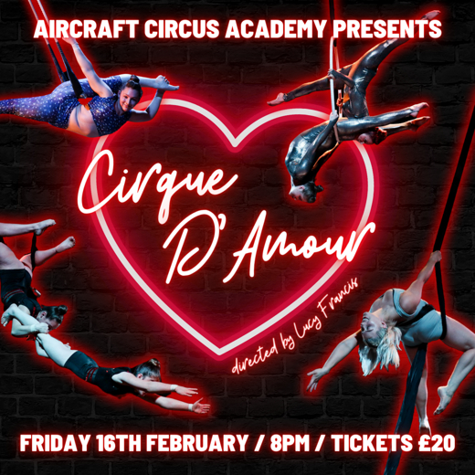 Cirque D'Amour: A Valentine's Circus Cabaret show poster