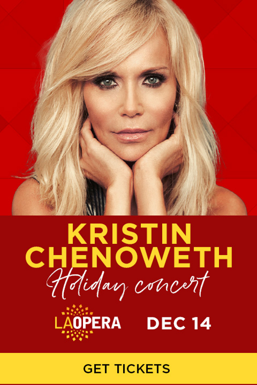 Kristin Chenoweth Holiday Concert show poster