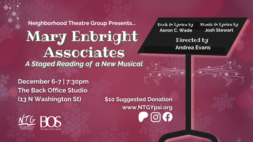 Mary Enbright Associates - A Staged Reading of a New Musical