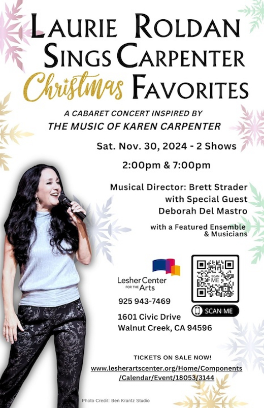 LAURIE ROLDAN SINGS CARPENTER CHRISTMAS FAVORITES