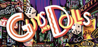 Guys and Dolls show poster