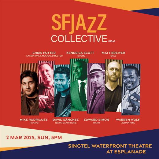 SFJAZZ Collective show poster