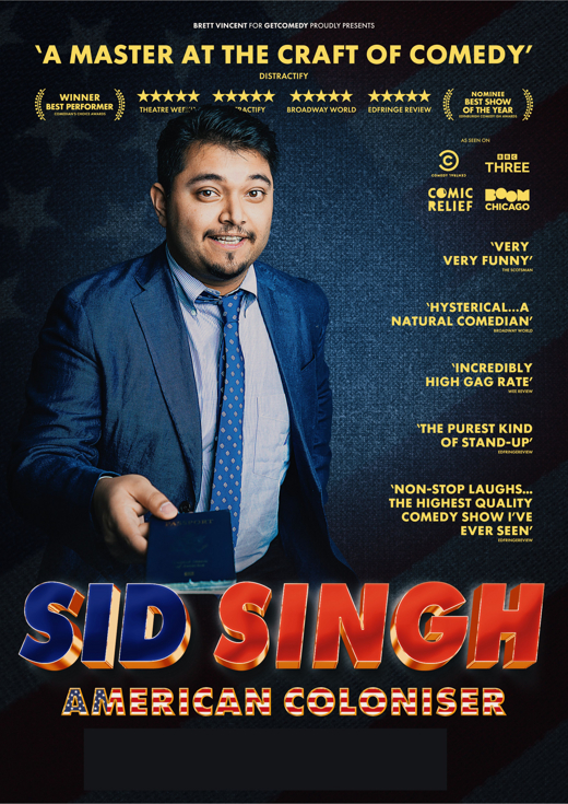 Sid Singh: American Colonizer show poster