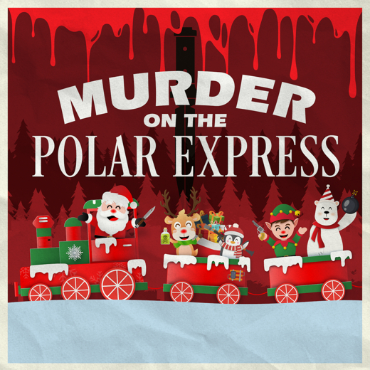 Murder on the Polar Express show poster
