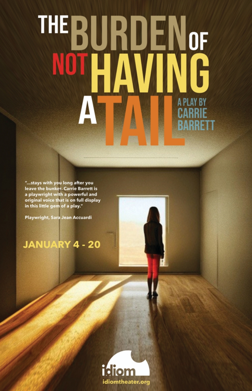 The Burden of Not Having a Tail by Carrie Barrett show poster