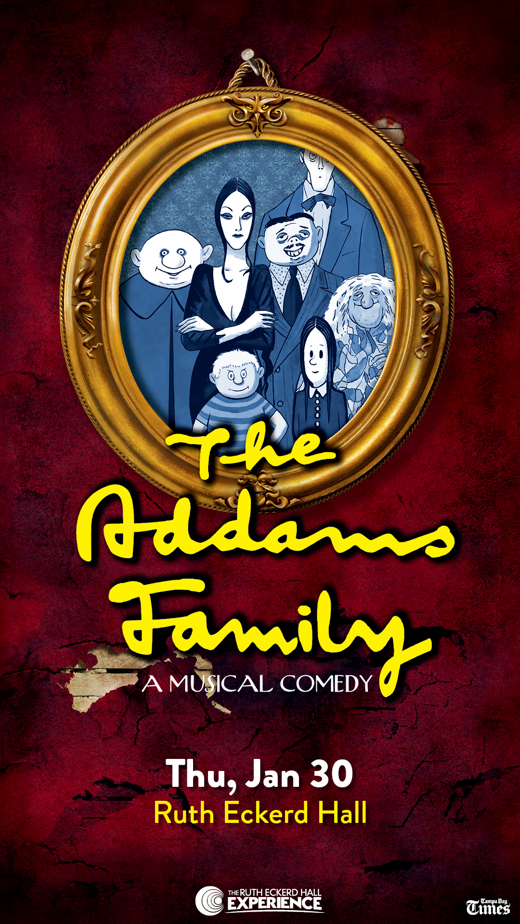 The Addams Family show poster