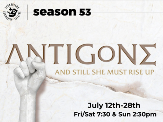 Antigone Or And Still She Must Rise Up show poster