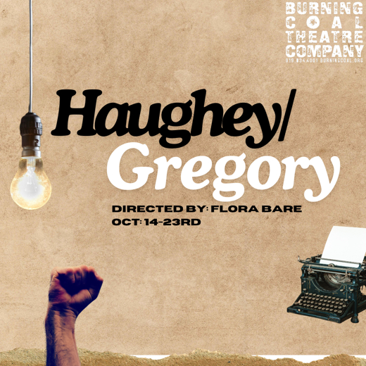 HAUGHEY/GREGORY show poster
