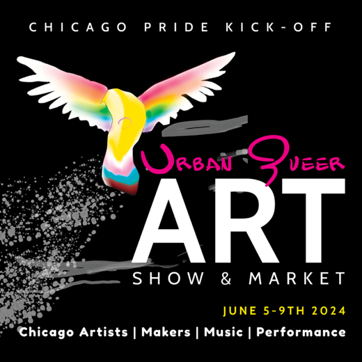Urban Queer Art Show And Market show poster