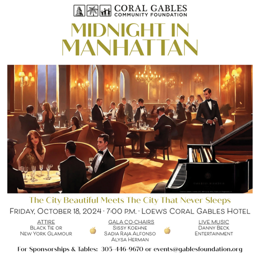 Midnight in Manhattan: 2024 Annual Gala in Miami Metro