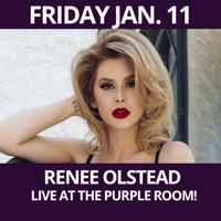 Renee Olstead Live at The Purple Room! show poster