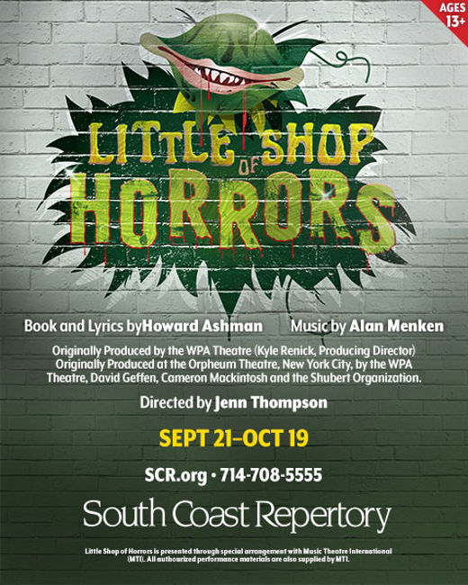 Little Shop of Horrors show poster