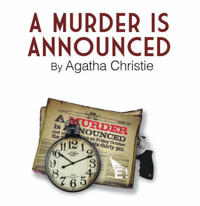 A Murder Is Announced - an Agatha Christie play show poster
