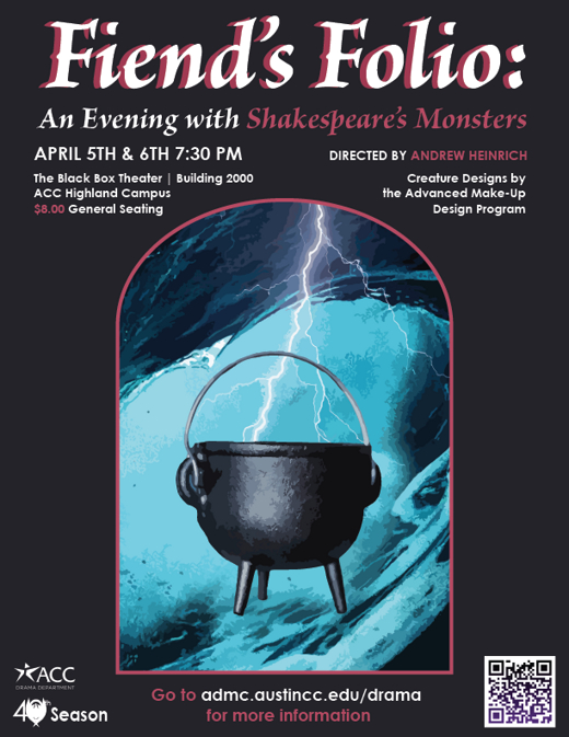 Fiend's Folio: An Evening with Shakespeare's Monsters in Austin