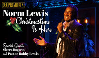Norm Lewis: Christmastime is Here show poster