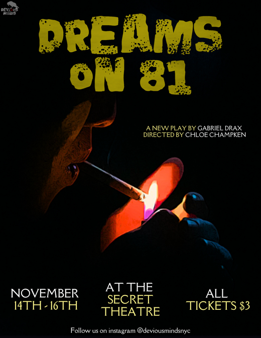 Dreams on 81 show poster