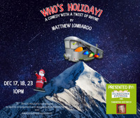Who's Holiday show poster
