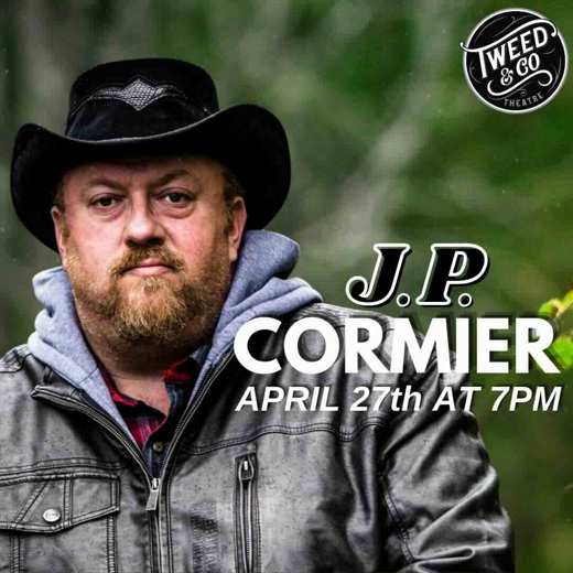 J.P. CORMIER @ The MAC show poster