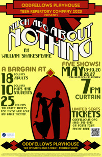 Much Ado About Nothing show poster