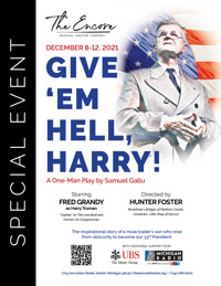 GIVE 'EM HELL, HARRY! show poster