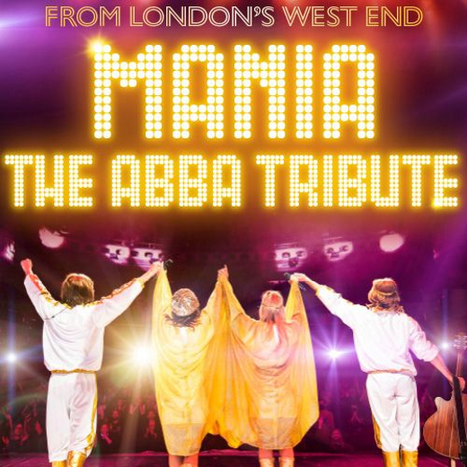 MANIA: The ABBA Tribute show poster